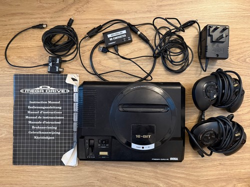 Sega mega drive console - mega,
