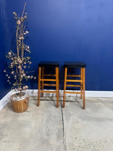 Vintage kitchen bar stools mid - kitchen,