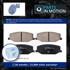 Brake Pads Set fits SUZUKI JIMNY SN413 1.3 Front 1998 on Blue Print AY040KE111