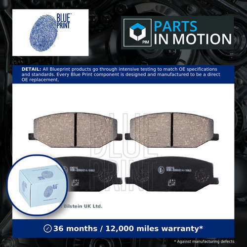 Brake pads set - brake, fits