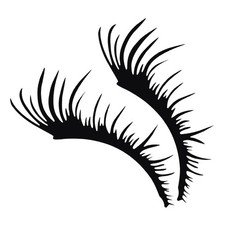  3 Pairs Eye Lashes for Car