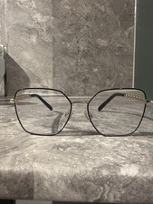 Dolce&Gabbana DG1351 1334 Black & Gold Metal Spectacles Frames Glasses Size 54