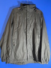 Peter Storm Black Hooded Raincoat Size: M
