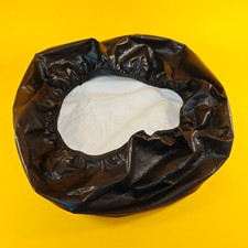 Trailer Spare Wheel Cover for 10 inch Wheel Rim PVC Cotton Weatherproof Black UK