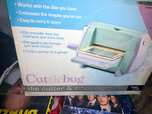 Cuttlebug die cutter - cutter, &