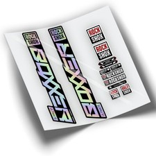 RWP-376 COMPATIBLE STICKERS ROCKSHOX BOXXER ULTIMATE 2021 FORK DECAL