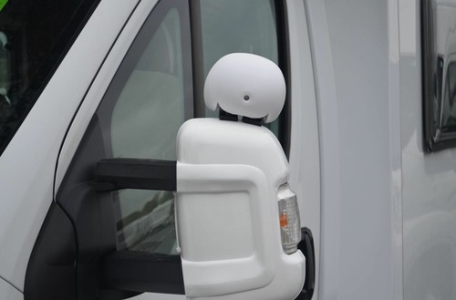 Blind spot mirror - blind, white