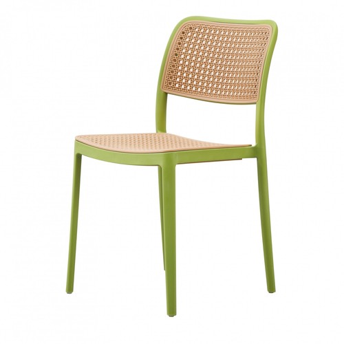 Plastic dining chair - chair,