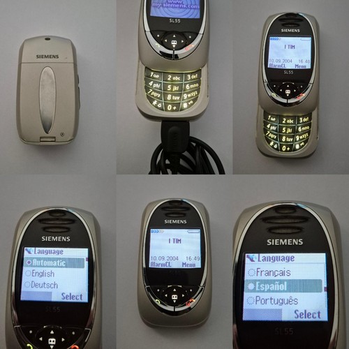 Siemens sl55 gsm unlocked sim - siemens,