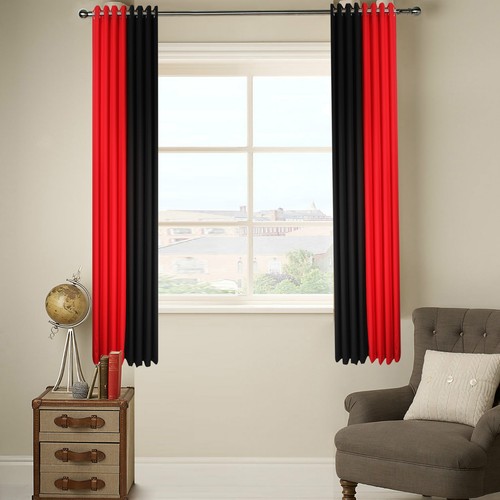Ring top fully lined black - top, black/red