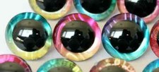  Holographic Colored 14mm-50mm Extra Large Safety Eyes Teddy Bear Doll Toy Craft