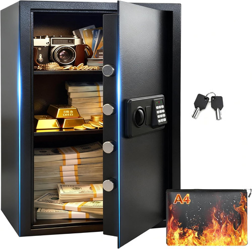 Large fireproof safe box - large,