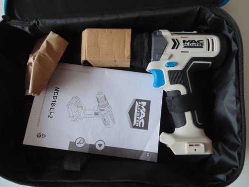 Mac alister 18v cordless - alister, combi