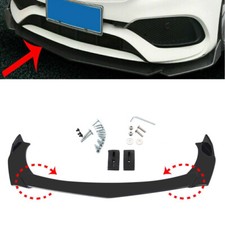 For Ford Fiesta ST RS MK7 MK6 MK7.5 Front Bumper Lip Splitter Body Kit Spoiler