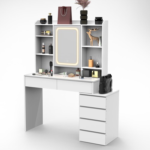 Dressing table with - table, 6