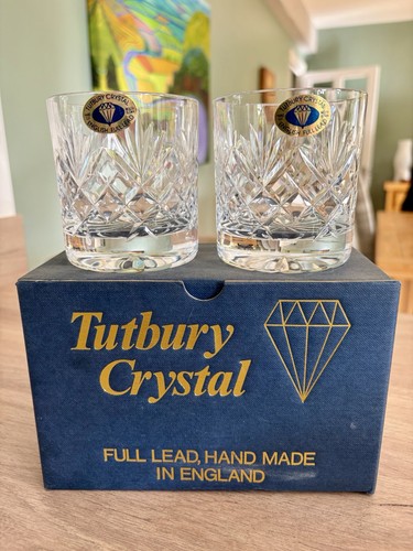 Tutbury crystal pair - tutbury,