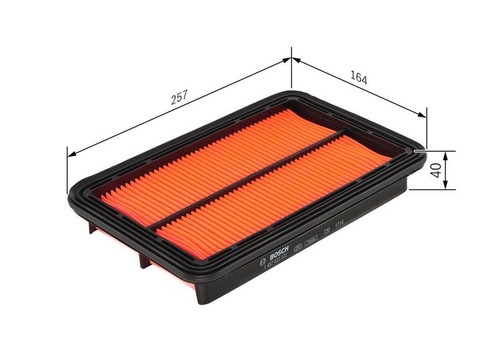 Air filter bosch - for, 457