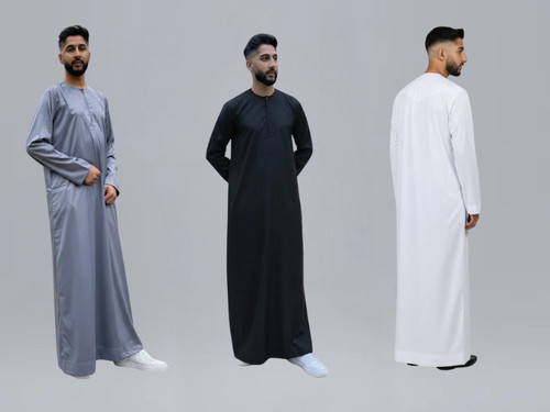 Men elegant thobe - men's, jubba