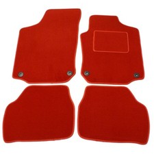 RED TAILORED CAR MATS FOR