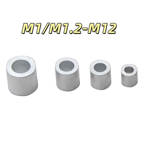 Round aluminum swages crimps - round,