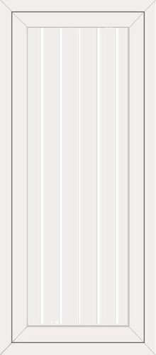 White full height - full, door