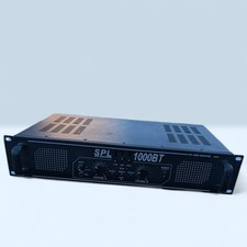 Skytec SPL 1000BT Power Amplifier EQ-Series 1000W Rack Mount PA DJ Amp 
