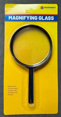 Handheld magnifying glass - handheld,