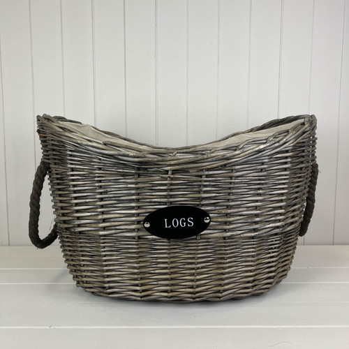 Tapered wicker log - log, storage