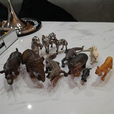 Schleich Job lot assorted Wild / Safari Animals  x 11 figures ...