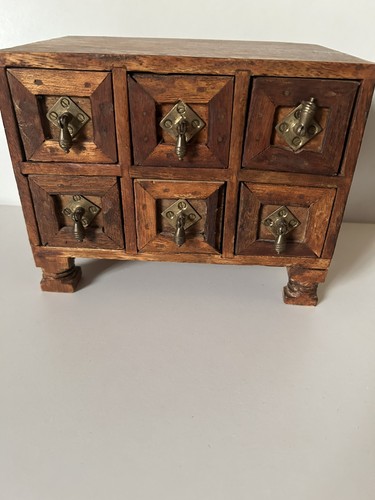 Vintage indian spice drawers - indian,