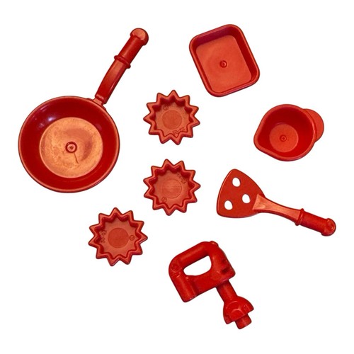 Lego red baking cooking set - lego,