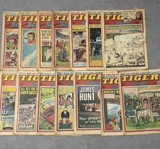 Vintage Tiger & Scorcher Comic
