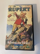 Rupert The Bear Adventure 1987 VHS Video Tape Tempo Children’s