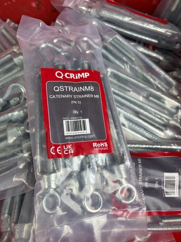 Pack crimp 8mm - crimp, hook