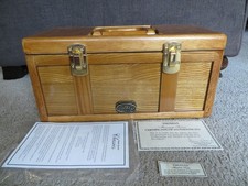 THOMAS MUSEUM SERIES WOOD TOOL BOX CHEST W/LIFT-OUT TRAY - THOMAS PACCONI