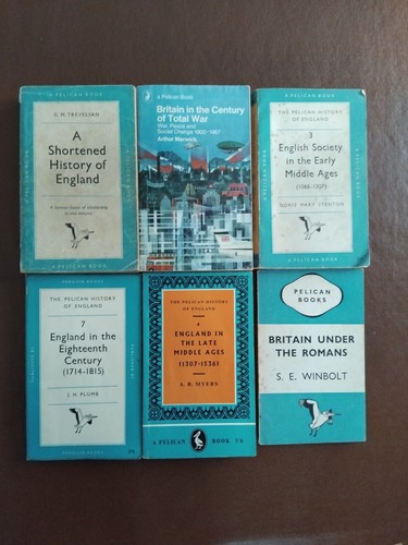 History books pelican job lot - job,