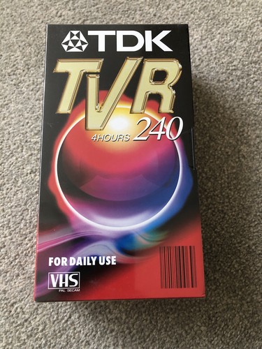 Vhs blank video tape cassettes - vhs,