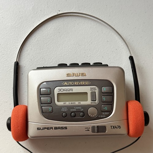 Aiwa tx476 radio cassette - aiwa,
