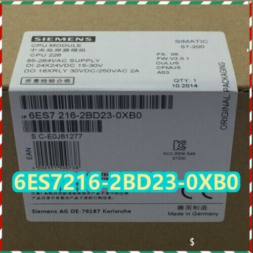 6es7216 2bd23 0xb0 1pcs - 1pcs, new