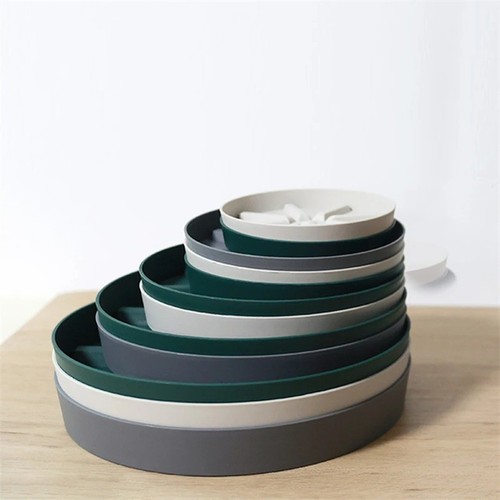 Round plant pot saucer heavy - round,