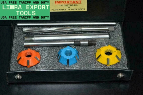 Valve guide seat cutter kit - valve,