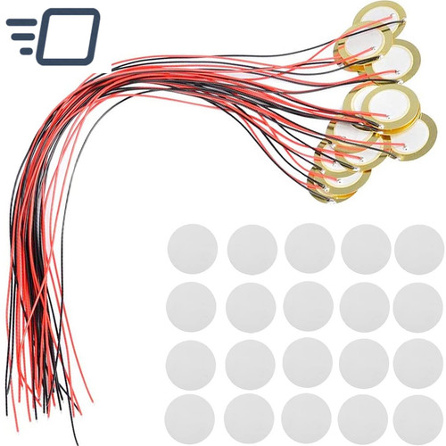 Pcs 27mm piezo discs - 20,
