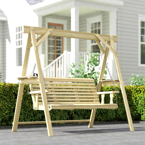 Seater swing bench outdoor - bench,