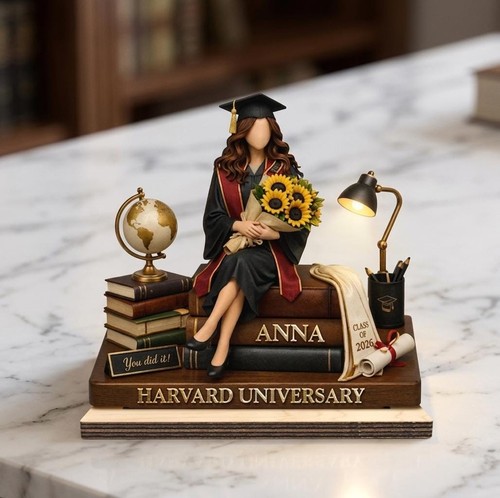 Personalized graduation wooden - personalized,