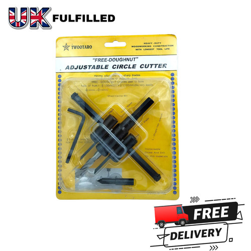 Adjustable hole saw - hole, circle