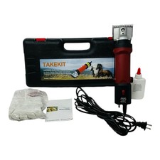 Horse Clippers, 600W Professional Heavy Duty Horse Body Clippers, 6-Speeds Large