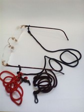 Spectacle Cord Neck Strap String Holder Sunglasses Eyeglasses Silicon Grips