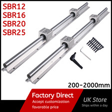 2X SBR12/16/20/25 Linear Rail