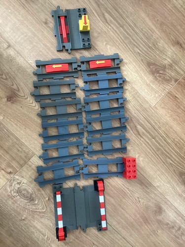 Duplo train tracks straight - tracks, 12
