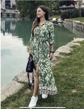 ZARA NEW WOMAN LONG PRINTED